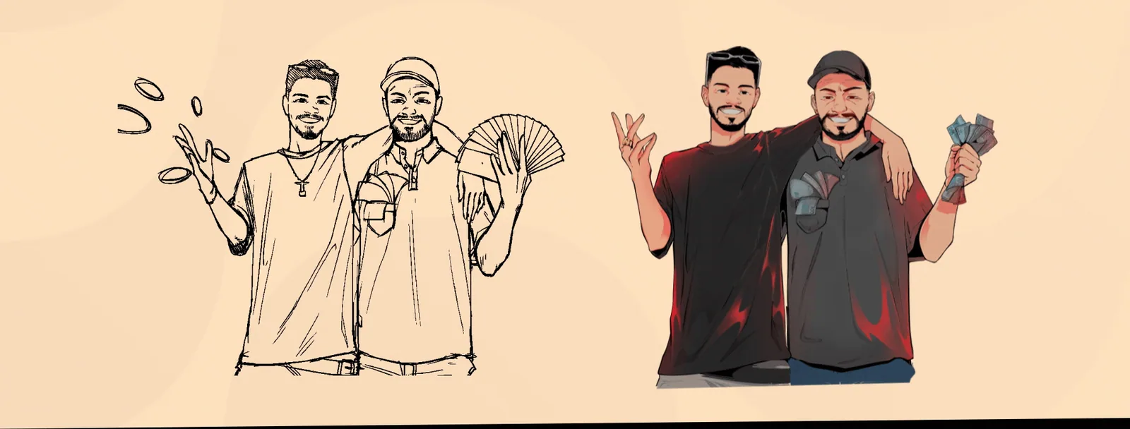 Character vs. creator