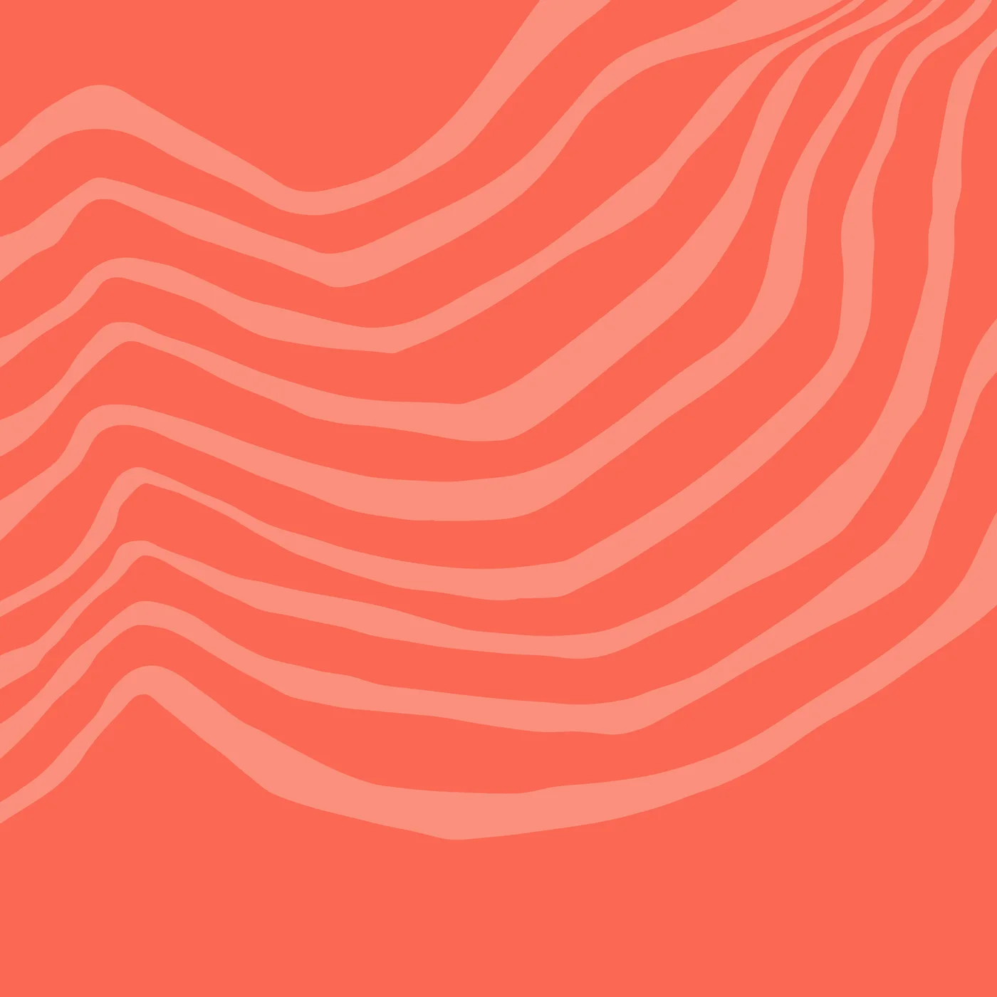 Salmon-stripe pattern
