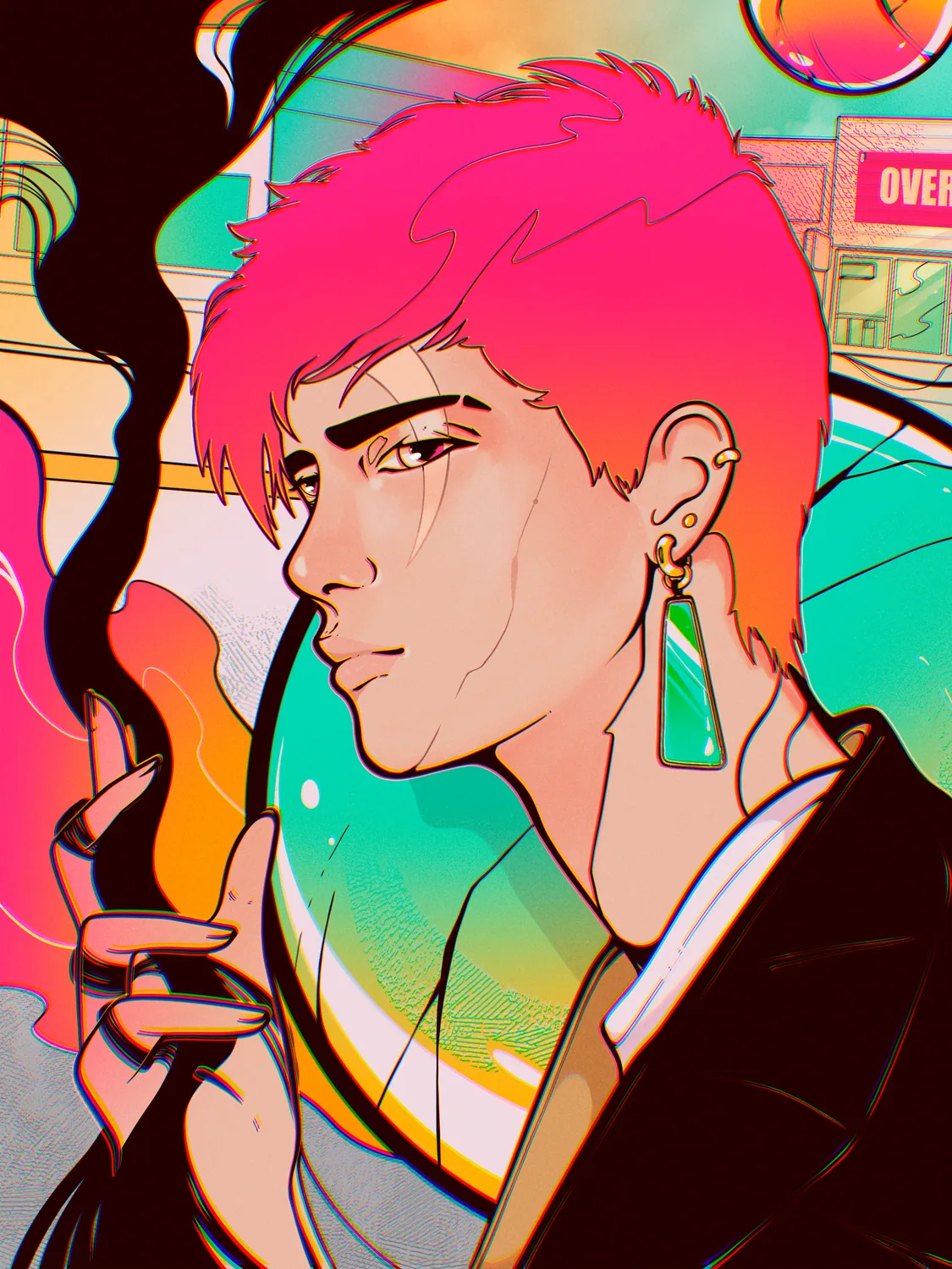 OH2 — authored illustration by Ohne Hals