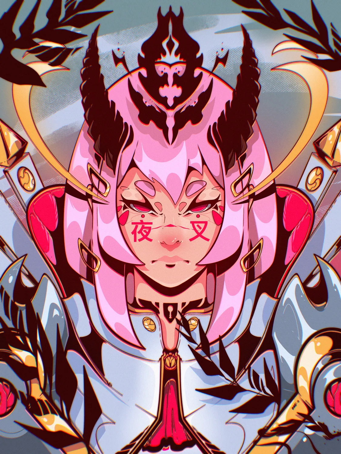 Yasha — authored illustration by Ohne Hals