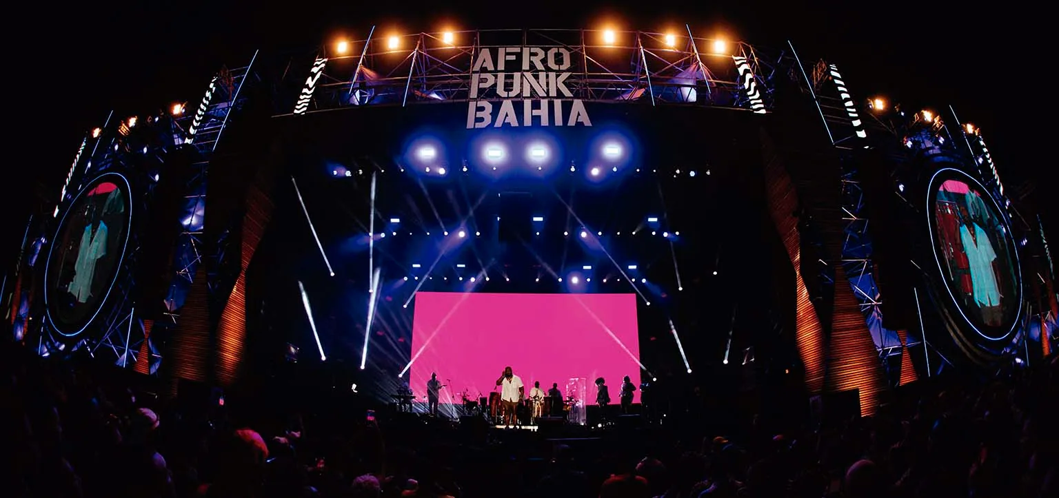 In the wild — AFROPUNK Bahia main stage