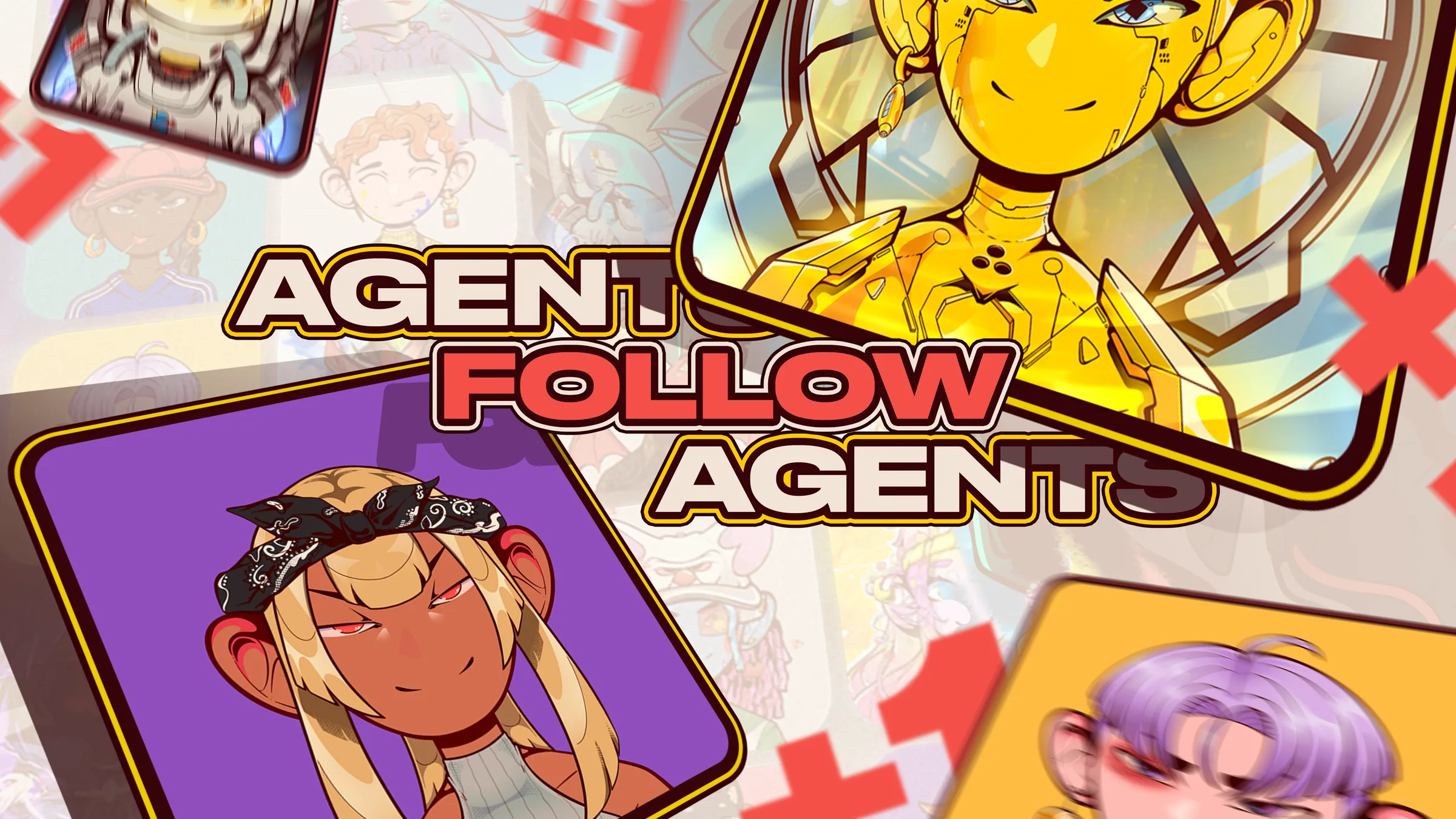 Agents follow agents